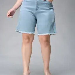 Women High Rise Shorts-image-39