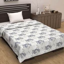 120 GSM Cotton Floral Single Bed Blanket Lightweight AC Dohar-picture-28