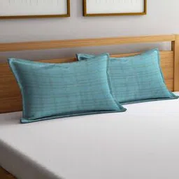 Set of 2 Geometric Woven Pillow Covers 27'' x 17''-picture-11