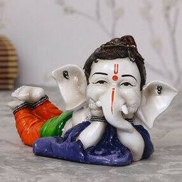Decorative Lord Ganesha in Resting Position Showpiece-21