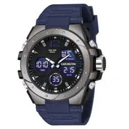 CT9105 Blue Digital Wrist Watch with Tang Buckle-35