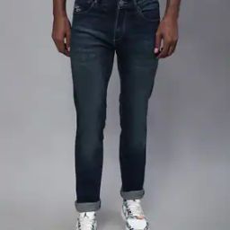 Straight Jeans with 5-Pocket Styling-image-4