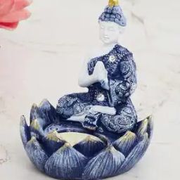 Textured Polyresin Buddha Figurine-image-42