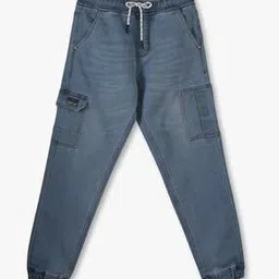 Boys Mid-Wash Jogger Jeans-image-56