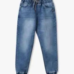 Boys Mid-Wash Jogger Jeans-image-86