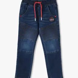 Boys Mid-Wash Regular Fit Jeans-picture-53