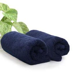 Set of 2 Bamboo Hand Towels 25.5" x 15.7"-picture-19