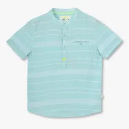 Boys Striped Slim Fit Shirt-picture-13