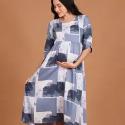 nightspree Women Abstract A-line Dress-picture-0