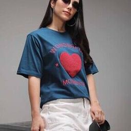 dillinger Women Regular Fit Crew-Neck T-Shirt-picture-2