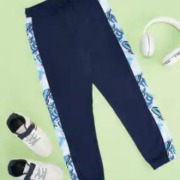 Boys Printed Mid-Rise Joggers-picture-8