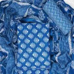 Floral Print Unstitched Dress Material-image-1