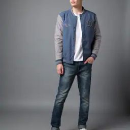 Men Regular Fit Varsity Jacket-picture-26