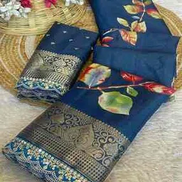 Women Embellished Silk Saree-image-13