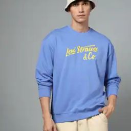 Men Brand Print Regular Fit Sweatshirt-image-40
