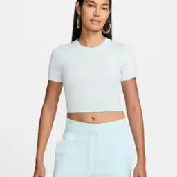 Women Essential Slim Fit Crew-Neck T-Shirt-image-14