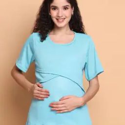 Women Ribbed Regular Fit Round-Neck Top-picture-24