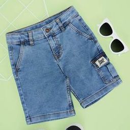 Boy Regular Fit Flat-Front Shorts-image-81
