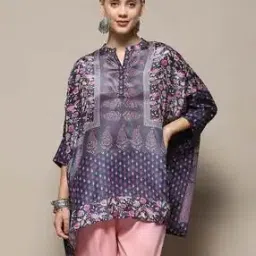 biba Women Floral Print A-Line Kurti-picture-26