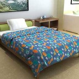 Printed Print Iris Deep Cotton Comforter-47