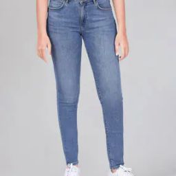 Women Skinny Jeans with Fixed Waist-image-39