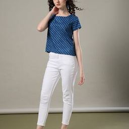 Women Striped Regular Fit Tunic-20