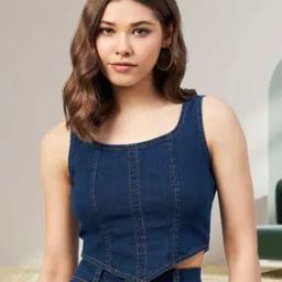 Women Regular Fit Top with Square Neck-image-29