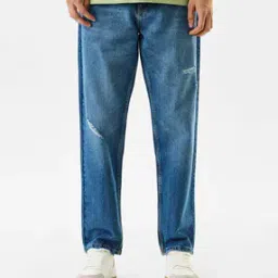 snitch Men Relaxed Jeans with 5-Pocket Styling -picture-28