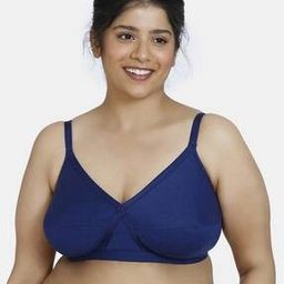 Double Layered Non-Wired Non-Padded Full Coverage Super Support Bra-picture-0