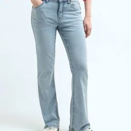 u.s. polo assn. Women Lightly Washed Skinny Bootcut Jeans-picture-43