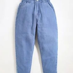 Lightly Washed Relaxed Jeans-image-53