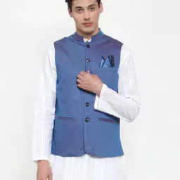 Nehru Jacket with Mandarin Collar-image-35