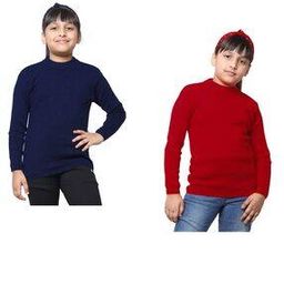Girl Pack of 2 Ribbed Pullovers-27