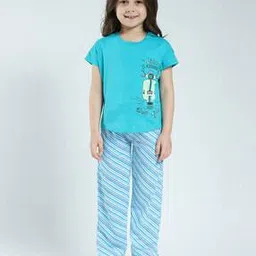 monte carlo Girls Graphic Print Pants & Top Set-picture-34