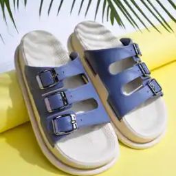 Women Slip-On Flat Sandals with Round Toes-image-93