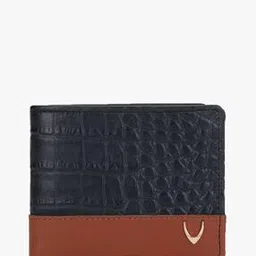 Reptilian Pattern Leather Bi-Fold Wallet-image-27