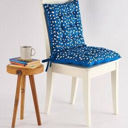 Set of 2 Printed Chair Cushions 16"x16"-5