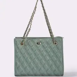 fig Women Quilted Tote Bag with Double Handles-picture-42