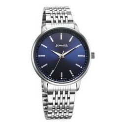 Men Water-Resistant Round-Dial Analogue Watch -77156SM01-33