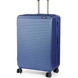 Striped Trolley Bag with Number Lock-7