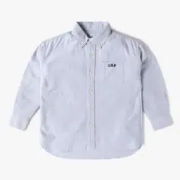 gap kids Solid Button-Down Collar Oxford Shirt-picture-10