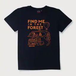 Typographic Print Round-Neck T-Shirt-image-64