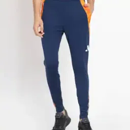Men Juve Fitted Track Pants with Logo Print-image-21