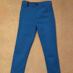 Boys Relaxed Fit Flat-Front Trousers-image-94