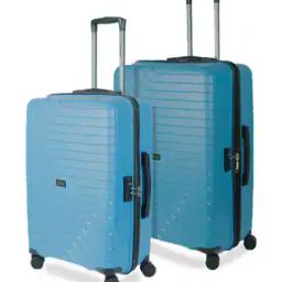 Set of 2 Striped Trolley Bags-16