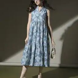 nyrika Women Floral Print Tiered Dress-picture-22