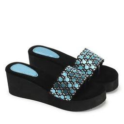 Women Wedges with Synthetic Upper Sandals-image-61