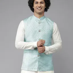Men Slim-Fit Nehru Jacket-picture-20