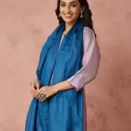 Women Cotton Silk Blend Dupatta-image-33