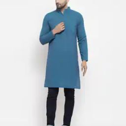 Long Kurta with Patch Pocket-image-17